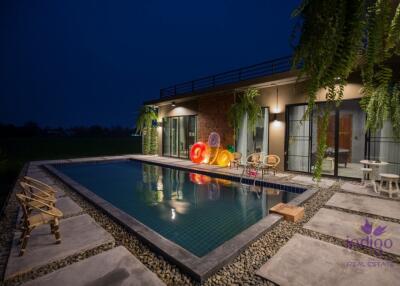 3 Bedroom Pool Villa, Gorgeous Views in Doi Saket