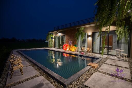 3 Bedroom Pool Villa, Gorgeous Views in Doi Saket