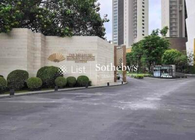 Entrance to a luxury residential building