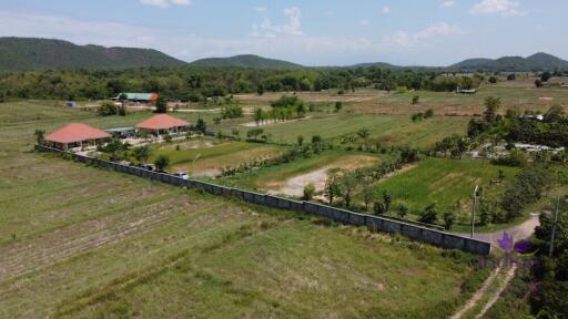 Wonderful established self-sufficient farm for sale with 2 well-built houses in the countryside in Lamphun