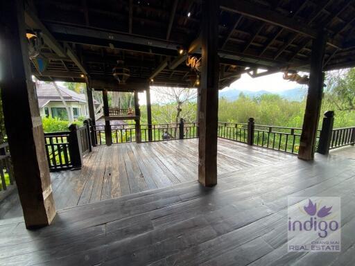 House for sale opposite Four Seasons Resort Rimtai Maerim Chiang Mai