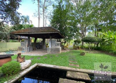 House for sale opposite Four Seasons Resort Rimtai Maerim Chiang Mai