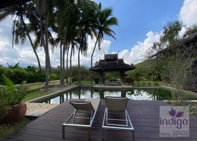 House for sale opposite Four Seasons Resort Rimtai Maerim Chiang Mai