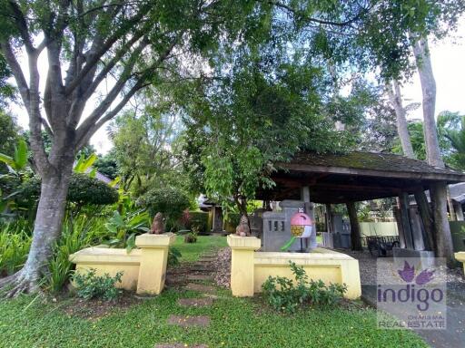 House for sale opposite Four Seasons Resort Rimtai Maerim Chiang Mai