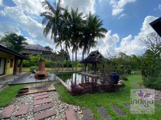 House for sale opposite Four Seasons Resort Rimtai Maerim Chiang Mai