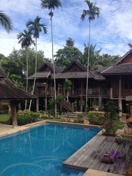 House for sale opposite Four Seasons Resort Rimtai Maerim Chiang Mai