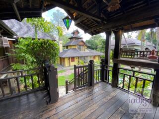 House for sale opposite Four Seasons Resort Rimtai Maerim Chiang Mai