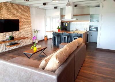 Modern 2 Bedroom Apartment For Rent Galare Thong Muang Chiang Mai