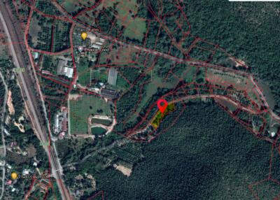 Land for sale 1 Rai 3 Ngan 80 Sqw at Mae Pong Doisaket Chiangmai