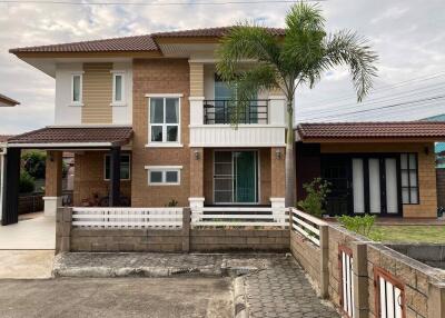 Contemporary 3 Bedroom House With Office at The Patio Sansai Chiang Mai