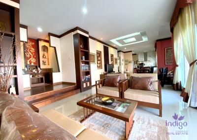 Furnished 3 Single Story House For Rent Laguna 7 Sansai