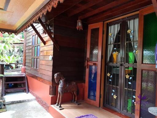 1 Bedroom Thai Style House For Rent Near Chiang Mai City