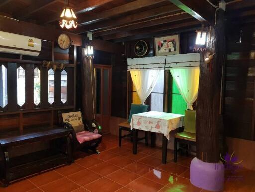 1 Bedroom Thai Style House For Rent Near Chiang Mai City