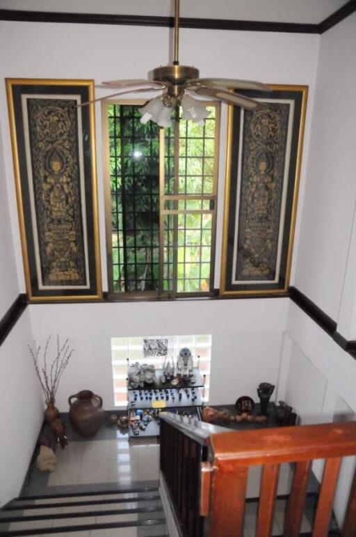 Elegant Comtemporary Thai Teak Home For Sale Large Land Mae Rim Chiang Mai