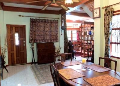 Fully Furnished Luxury 2 Bedroom Quality Thai Wooden Home For Sale Mae Rim Chiang Mai