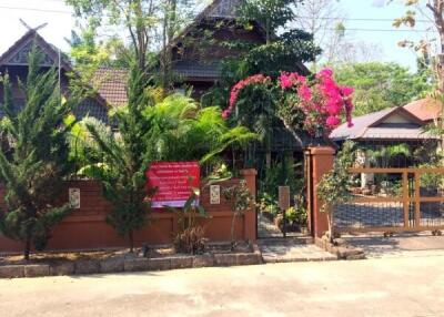 Fully Furnished Luxury 2 Bedroom Quality Thai Wooden Home For Sale Mae Rim Chiang Mai