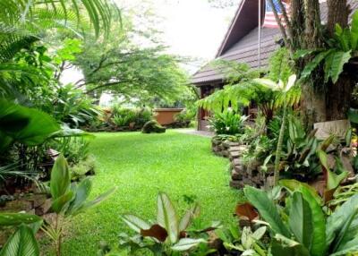 Fully Furnished Luxury 2 Bedroom Quality Thai Wooden Home For Sale Mae Rim Chiang Mai