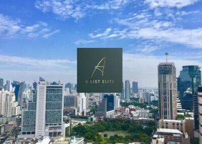 High-rise cityscape with modern buildings and clear skies