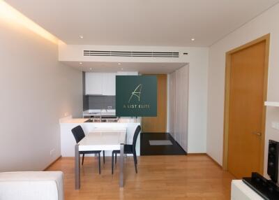 Modern living and dining area with integrated kitchen