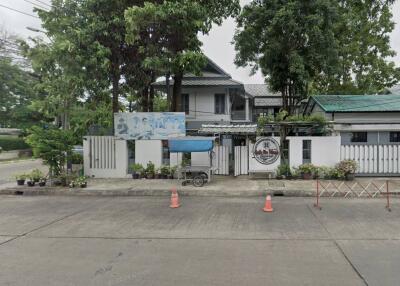 Front view of a residential building