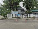 Front view of a residential building