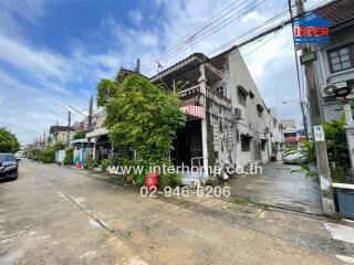 Street view of a residential building