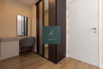 Bedroom with dressing table and wardrobe