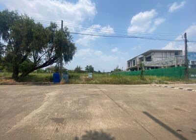 Vacant land in residential area