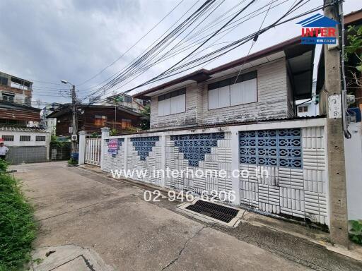 Exterior view of a residential property