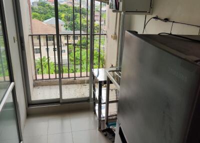 Small kitchen with a view