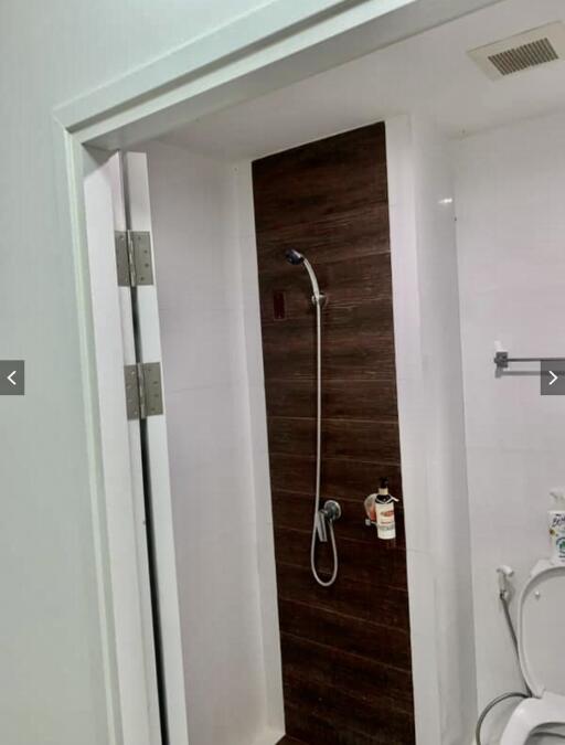 Modern bathroom with shower