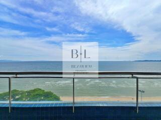 Balcony view of the ocean