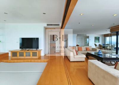 Spacious living area with modern furnishings