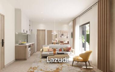 1 Bed 1 Bath 41 SQ.M The Title Cielo Rawai