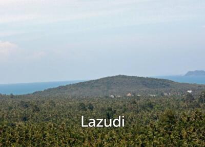 Affordable Freehold Land with Ocean Views in Mae Nam, Ko Samui