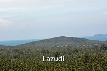 Affordable Freehold Land with Ocean Views in Mae Nam, Ko Samui