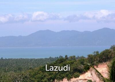 Affordable Freehold Land with Ocean Views in Mae Nam, Ko Samui