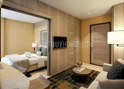 PAT22296: 1BR Executive Suites with Sea and Mountain Views for Sale in Patong