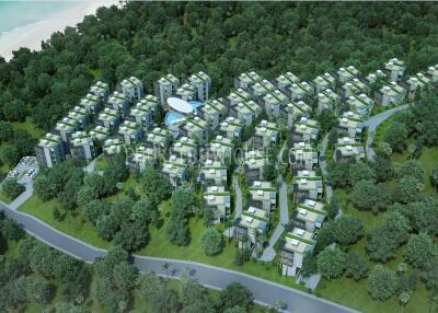 KAM22295: Seaview Apartment in the Hi End Resort Style Development in Kamala for Sale