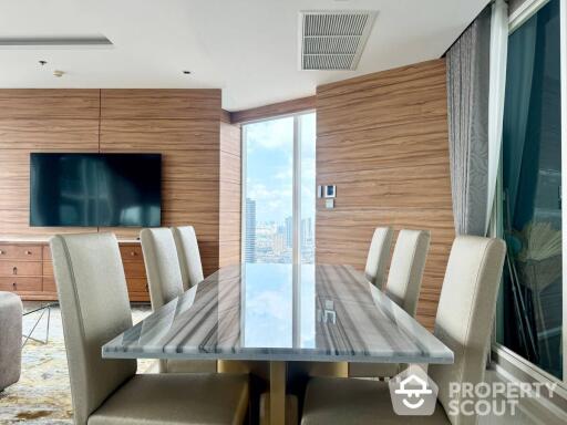 3-BR Condo at Menam Residences in Wat Phraya Krai