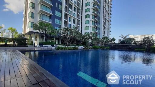 1-BR Condo at The Room Sukhumvit 62 near BTS Punnawithi