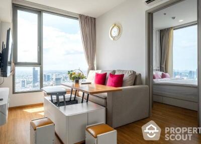 1-BR Condo at Cloud Thonglor-Phetchaburi near MRT Phetchaburi