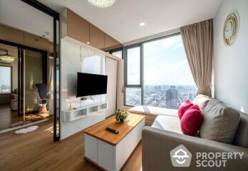 1-BR Condo at Cloud Thonglor-Phetchaburi near MRT Phetchaburi