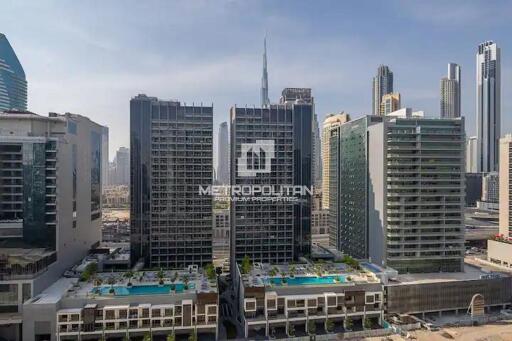 HOT DEAL ! 1BR W /  PARTIAL  BURJ KHALIFA VIEWS