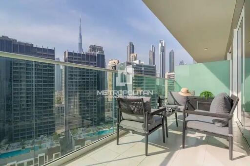 HOT DEAL ! 1BR W /  PARTIAL  BURJ KHALIFA VIEWS