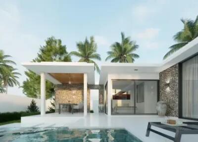 "Tropical Retreat: Elegant 3-Bedroom Villa in Bang Por, Just 100 Meters from the Beach!"