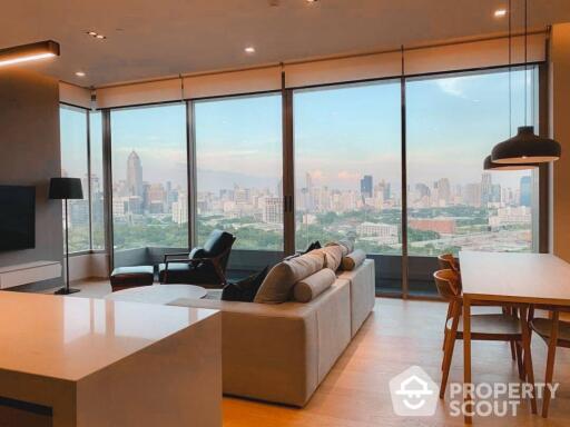 2-BR Condo at Saladaeng One near MRT Si Lom