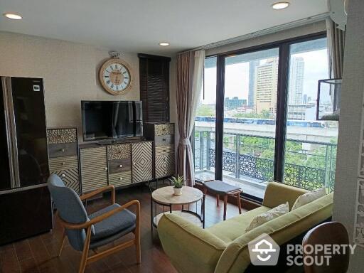 2-BR Condo at Bangkok Feliz Sathorn - Taksin near BTS Krung Thon Buri