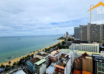 Oceanfront condos with city view