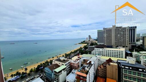 Oceanfront condos with city view